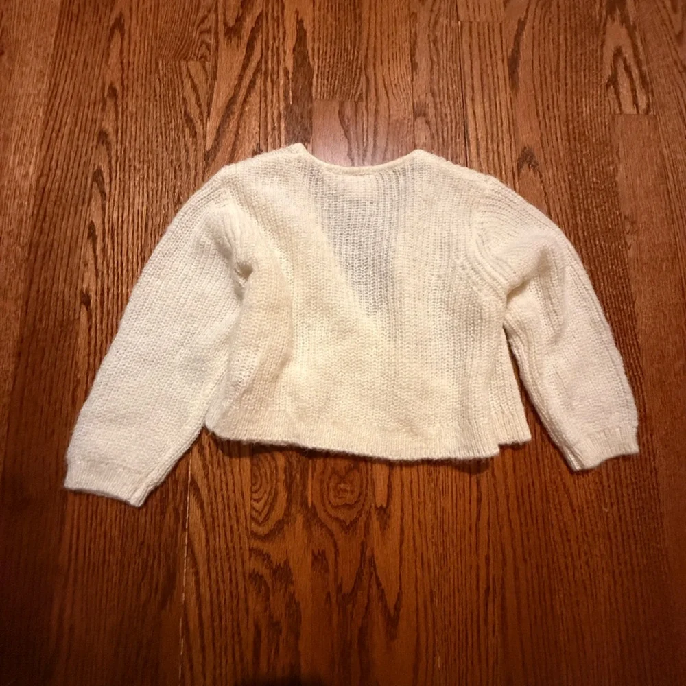 NWOT Zara Wrap Cropped Sweater 2-3 Years - Picture 3 of 8